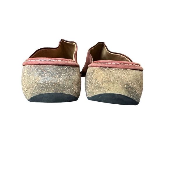 Clark’s Red Leather Mule Clogs - Picture 10 of 12
